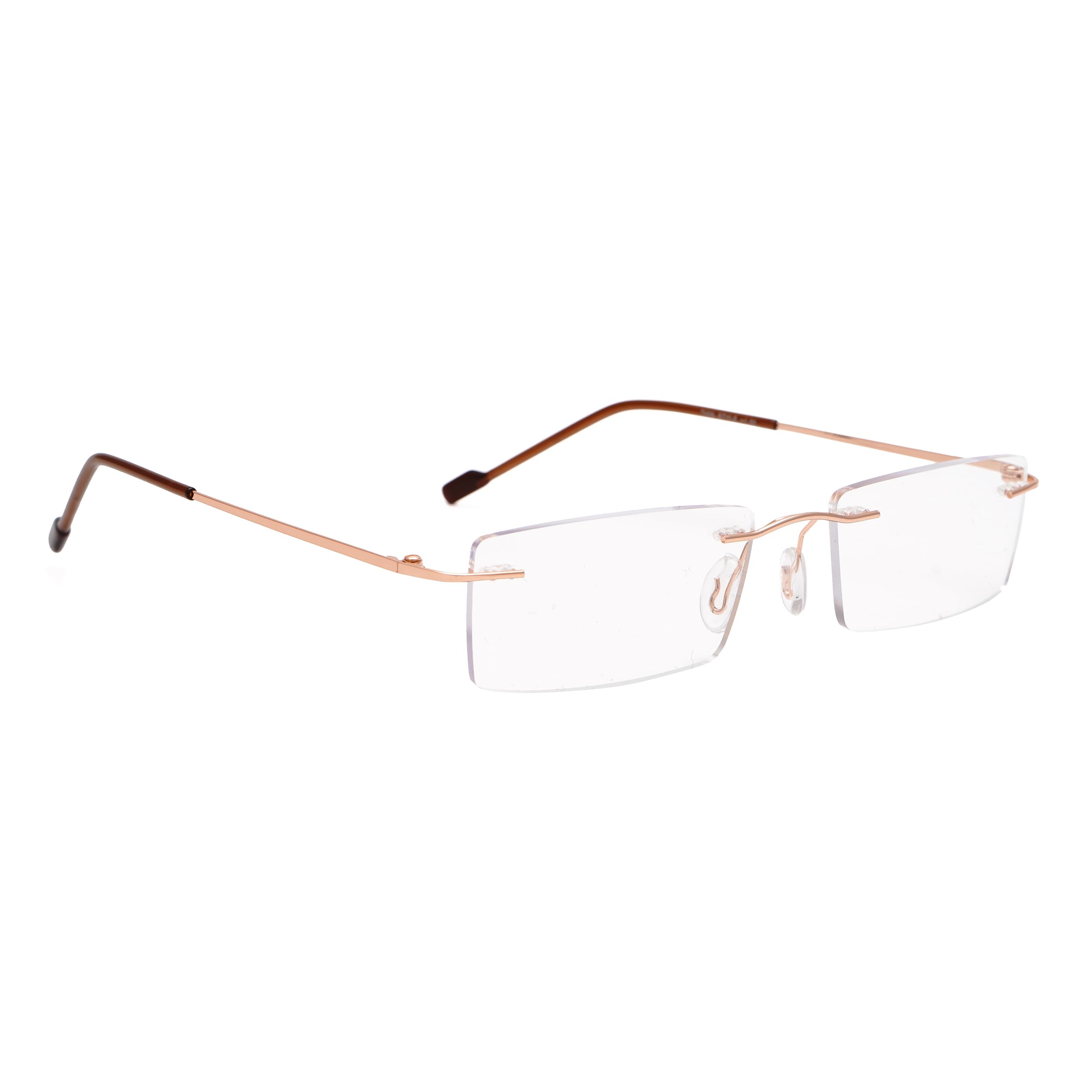 Venzora® Rimless Reading Glasses for Men & Women | Lightweight Frame with Scratch Resistant Single Vision Lens | Comfortable Soft Silicone nose pads | Suitable for All Face Types-image-17