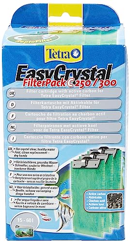 Tetra Lot de 2 x EasyCrystal Filter Pack C250/300 avec Charbon Actif, Lot de 3