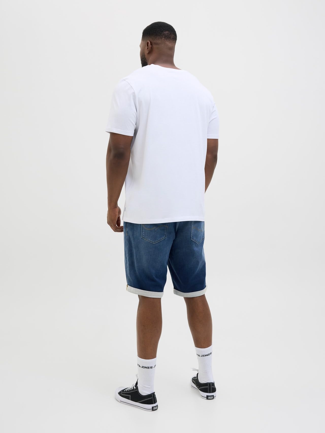 Jack & Jones Jjirick Jjicon I.k. Pantalones Cortos MF 132 Sn Pls - Pantalones Cortos Vaqueros Hombre