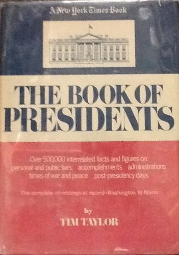 The Book of Presidents 0405002262 Book Cover