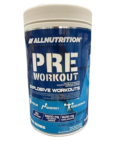 Pre Workout, Bubble Gum - 600g Cover
