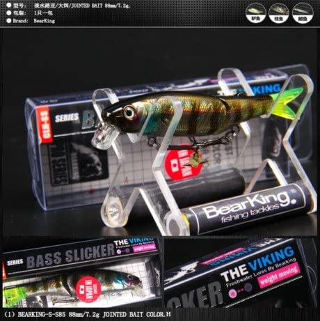 GlobalNiche® HPC AS-S Rígido Iscas De 9 cm 7.2g Iscas Artificiais Wobblers Profundo Mergulho Tackles (43130)