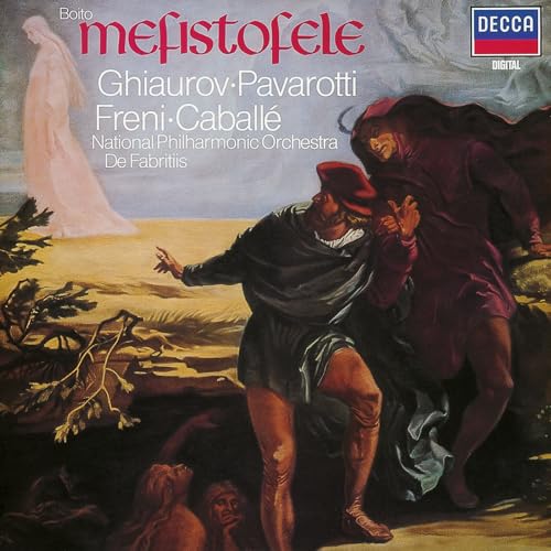 Nicolai Ghiaurov, Arrigo Boito, Luciano Pavarotti, Mirella Freni, Montserrat Caballé, Trinity Boys Choir, The London Opera Chorus, National Philharmonic Orchestra & Oliviero de Fabritiis