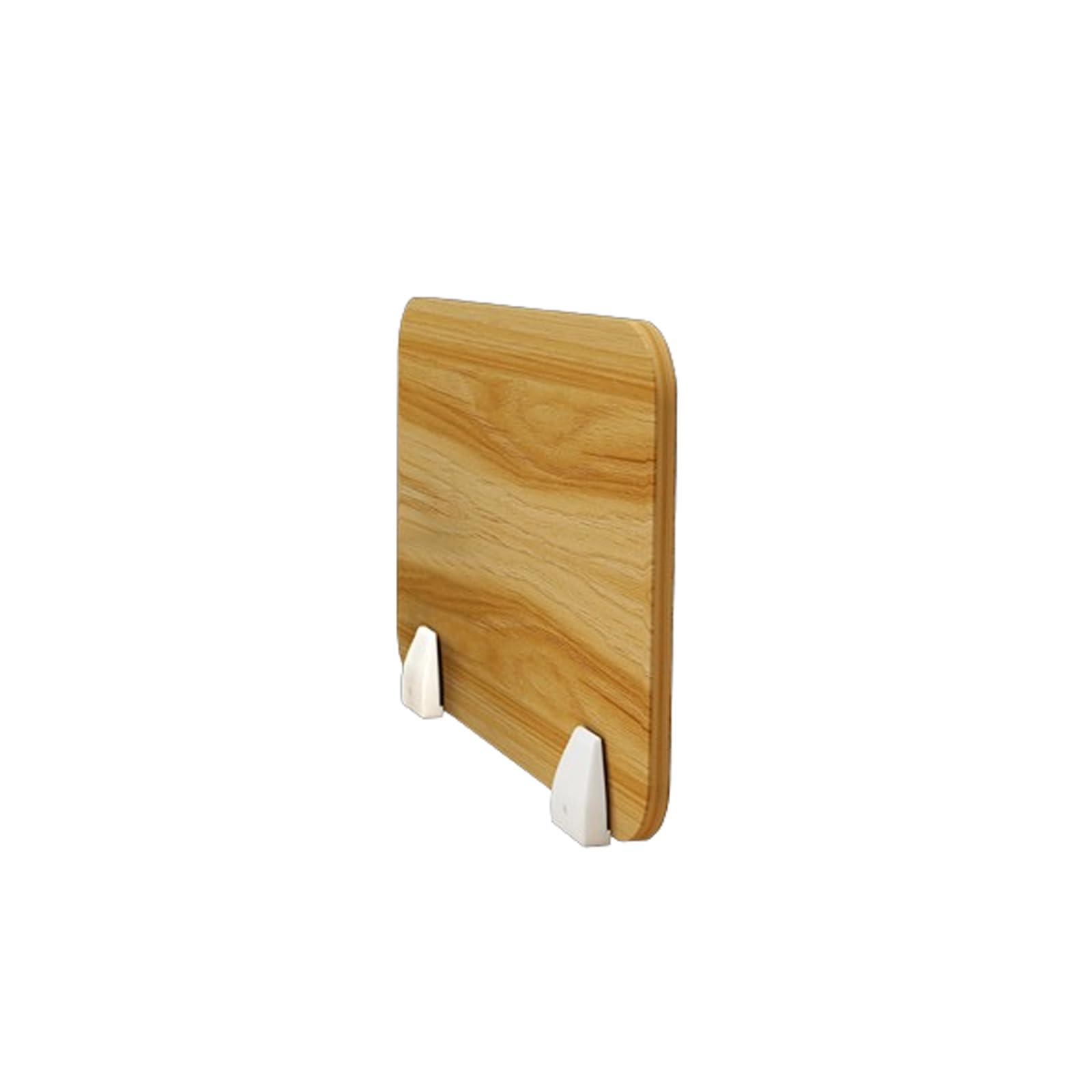 GBRJUYF Wood Desk Divider, Acoustic Partition for Office, with 2 Clips, Reduce Visual Distractions, Classroom Partition, Sound Absorbing Desk Shield