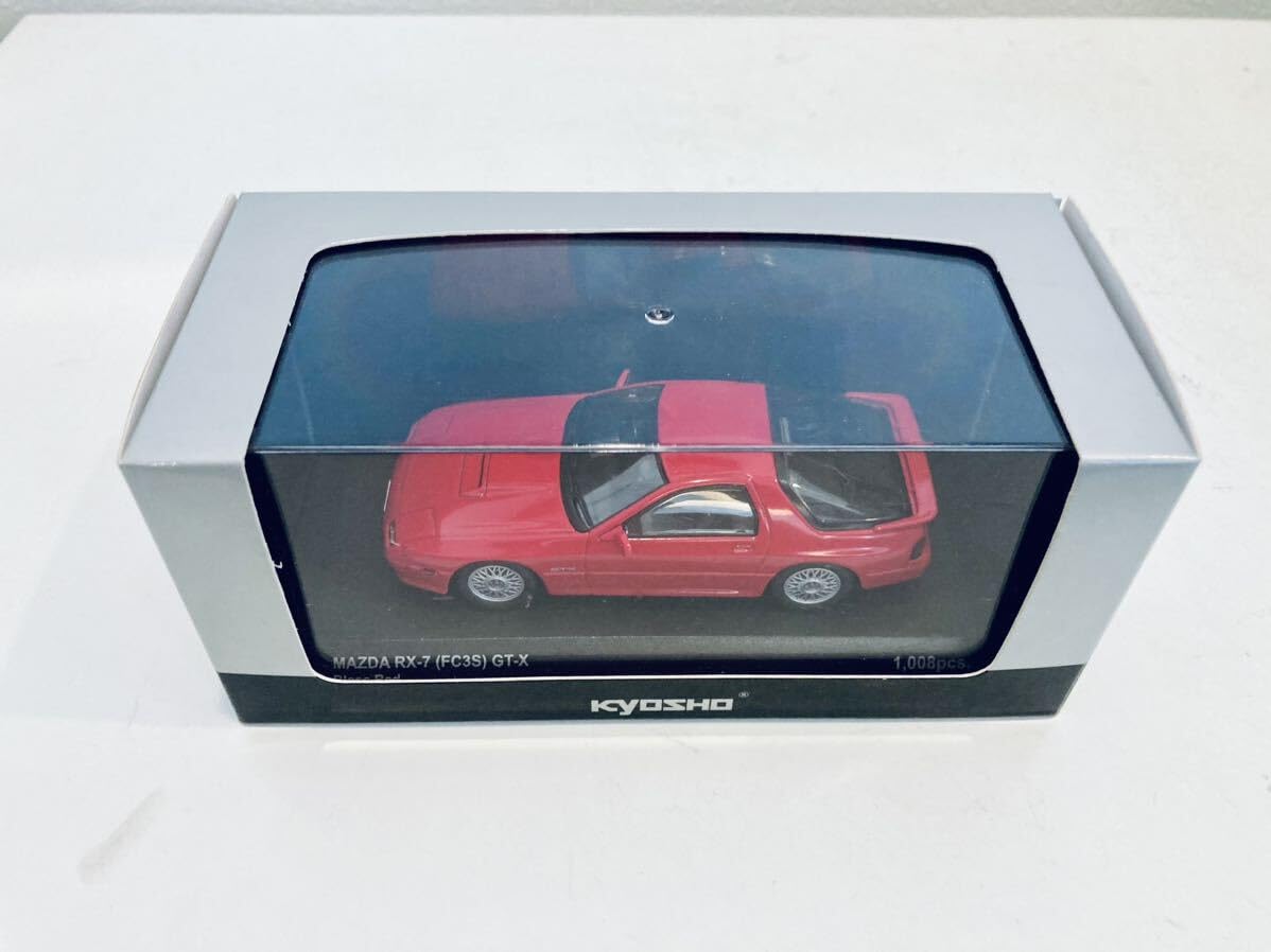 Amazon | 1/43 京商 サバンナ RX-7 (FC3S) GT-X 1990 Blaze Red