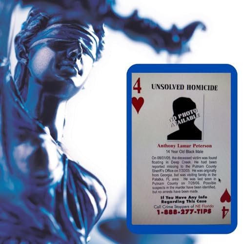 4 of Hearts: Anthony Lamar Peterson, Florida Deck