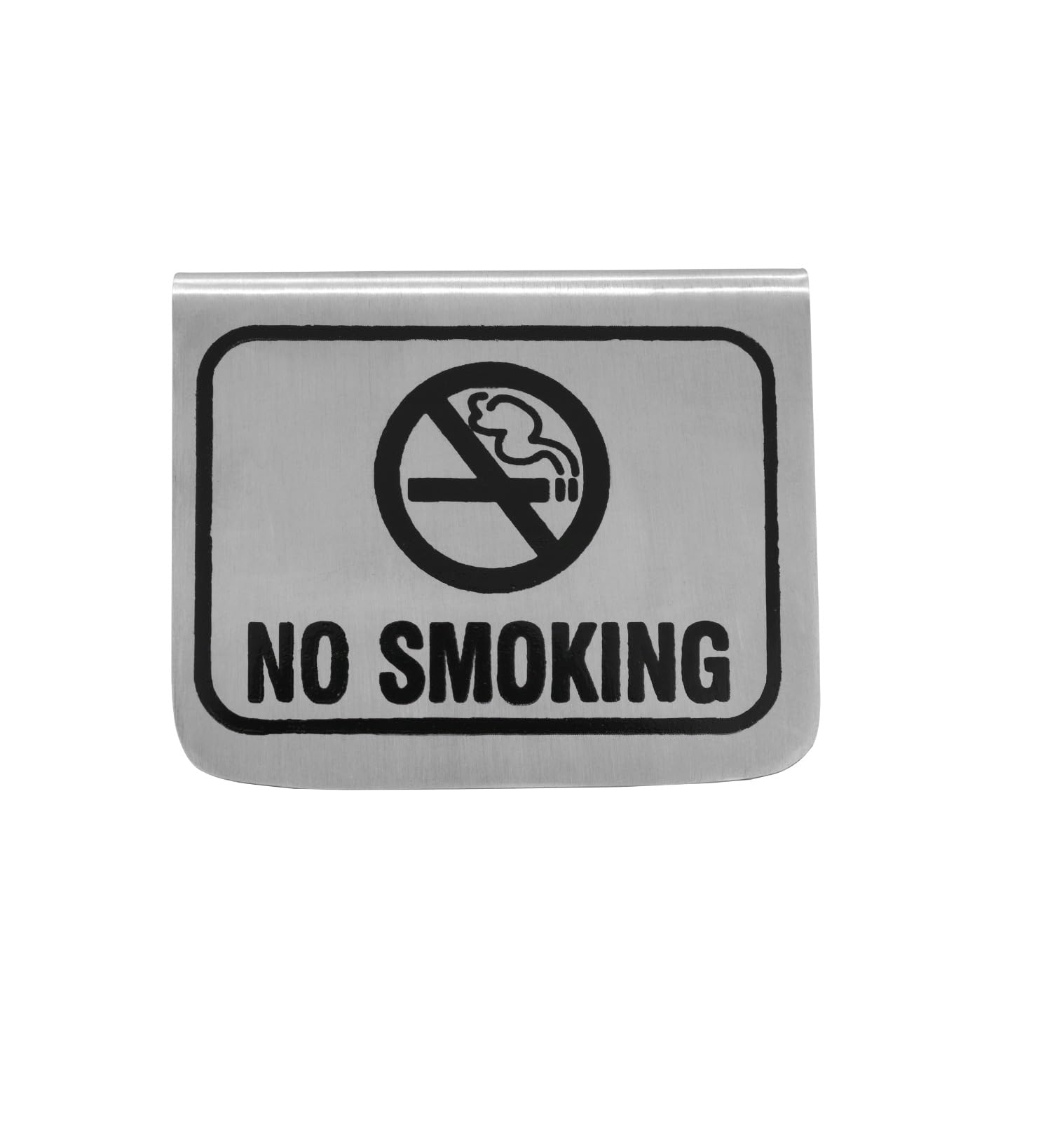 Cartello Vietato Fumare Vsafety 57001bp-r2, 600x200 Mm, Orizzontale, In Plastica Rigida 2 Mm, Conforme Normativa EN ISO 7010