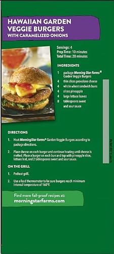 Salutem Vita - MorningStar Farms Garden Veggie Burgers, 16 ct