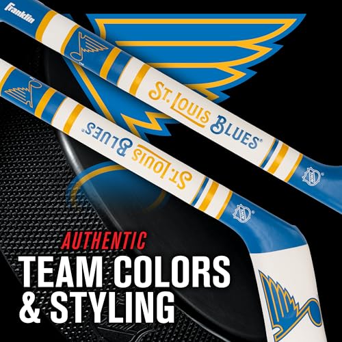Image of Franklin Sports NHL Team Mini Soft Hockey Stick Set - NHL Team Soft Foam Mini Hockey Stick and Ball - Great Toy for Kids