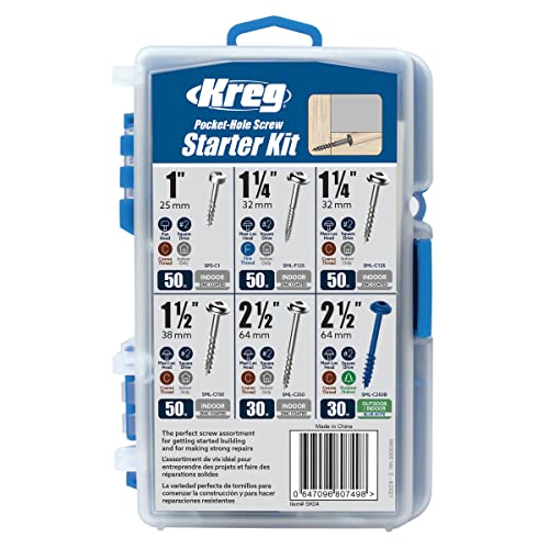 Kreg SK04 Pocket-Hole Screw Starter Kit