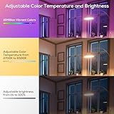 ALUSSO Smart Bulb GU10 WiFi Light, 4.9W 400LM LED 2700K-6500K RGB Multicolored Dimmable, Smart Life App Control Compatible with Alexa, No Hub Required, 2 Pack - Image 4