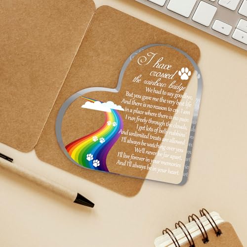 image for Toerifer Pet Memorial Gifts, Sympathy Gift for Loss of Dog Cat, Pet Me