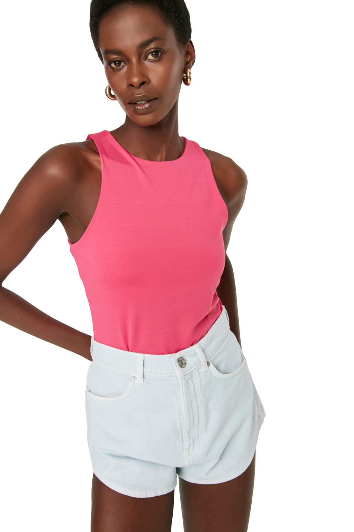 Trendyol Women Straight Thin Knitted Bodysuit