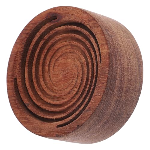Difusor aromático eléctrico de madera Luxshiny redondo