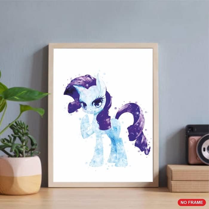 Miniatura 5 de PurpleheARTs | Arte de pared de My Little Pony, póster de My Little Pony, decoración de habitación de poni para niños, juego de 6, sin marco, 8 x 10