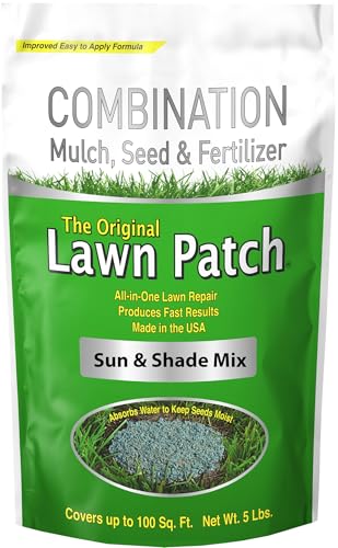Amturf The Original Lawn Patch Sun & Shade Lawn Patch 5-Poun...