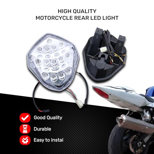Feu LED GSXR 1000 2003-2004 clignotants intégrés Plug & Play