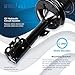 Detroit Axle - AWD 18pc Front Suspension Kit for 2004 2005 2006 2007 Toyota Highlander, Control Arms Tie Rods Ball Joint Boots Front and Rear Struts & Coil Spring Sway Bars Replacement