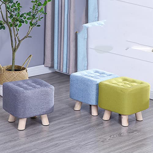 Tabouret carré en coton soulageant la fatigue pour le salon