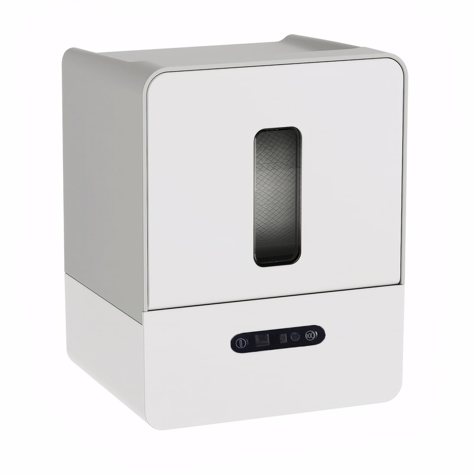 Distributeur essuie-tout sans perçage automatique contre la poussière