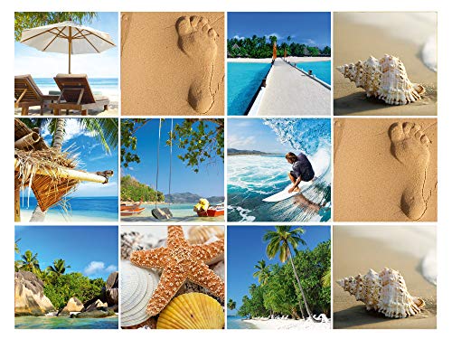 GRAZDesign Fliesenaufkleber Bad maritim wasserfest für Badezimmer und Küche, Klebefliesen Fliesenbilder selbstklebend & glänzend / 15x15cm / Set 12 Stück GRAZDesign Fliesenaufkleber Bad maritim wasserfest für Badezimmer und Küche, Klebefliesen Fliesenbilder selbstklebend & glänzend / 15x15cm / Set 12 Stück