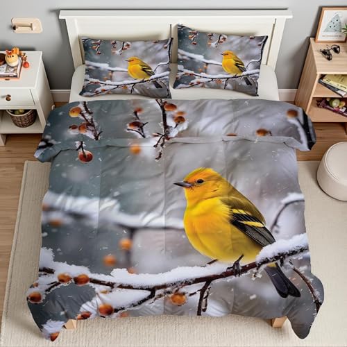 Housse de couette 160x200 en microfibre douce avec fermeture éclair zip - 4