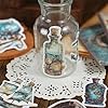 ZXMNBH 25 Pcs/Pack Riddles in The Forest Paper Stickers for Scrapbooking Kit Sticker Junk Journaling Supplies Journals Diary Planner Collage Laptop Paper Crafts Decorative #5
