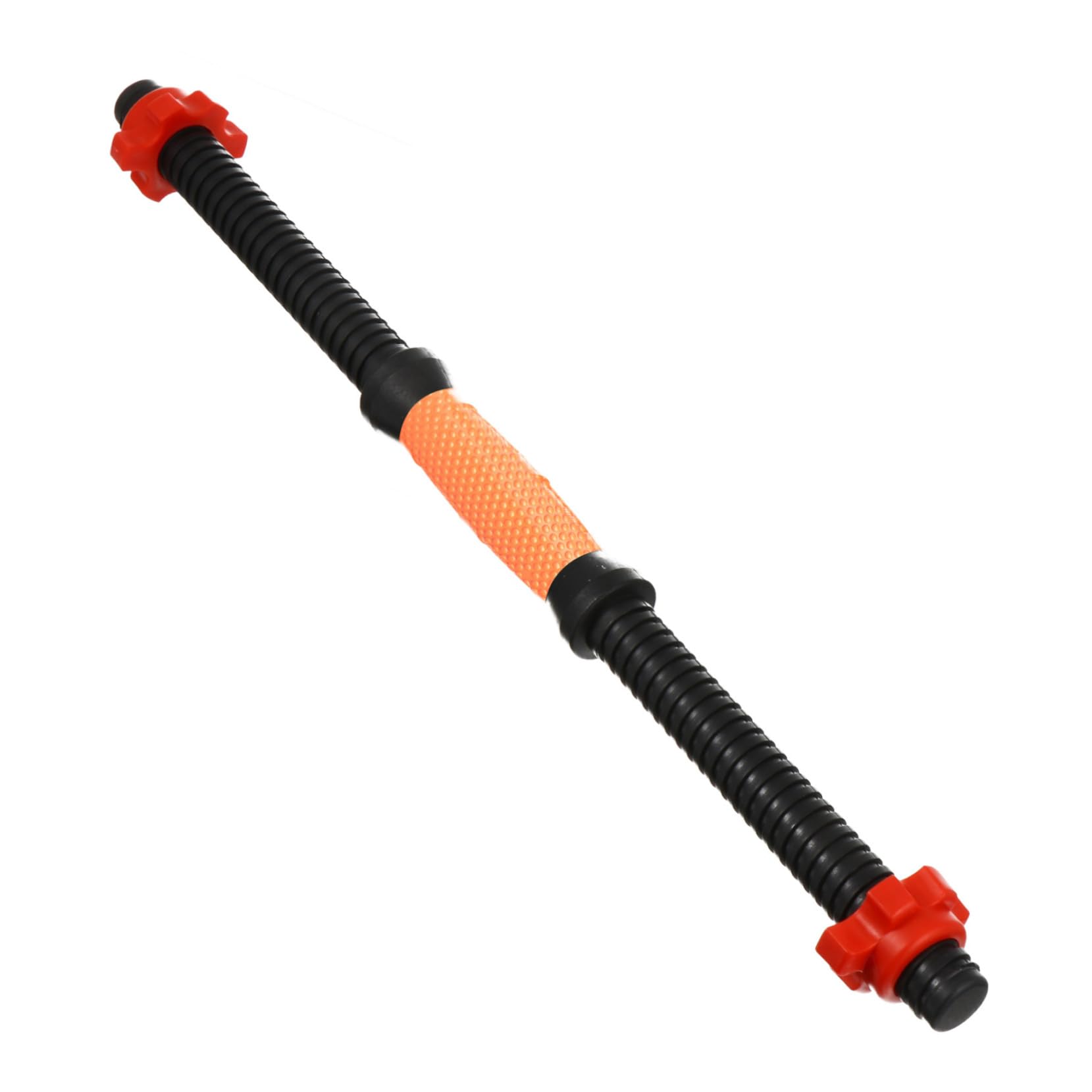 Kisangel 1 Set Dumbbell Bar Adjustable Barbell Dumbbell Handles Dumbbell Rod Workout Equipment Barbell Curl Rod Adjustable Dumbbells Bar for Dumbbell Stainless Steel Fitness Collar Non-slip