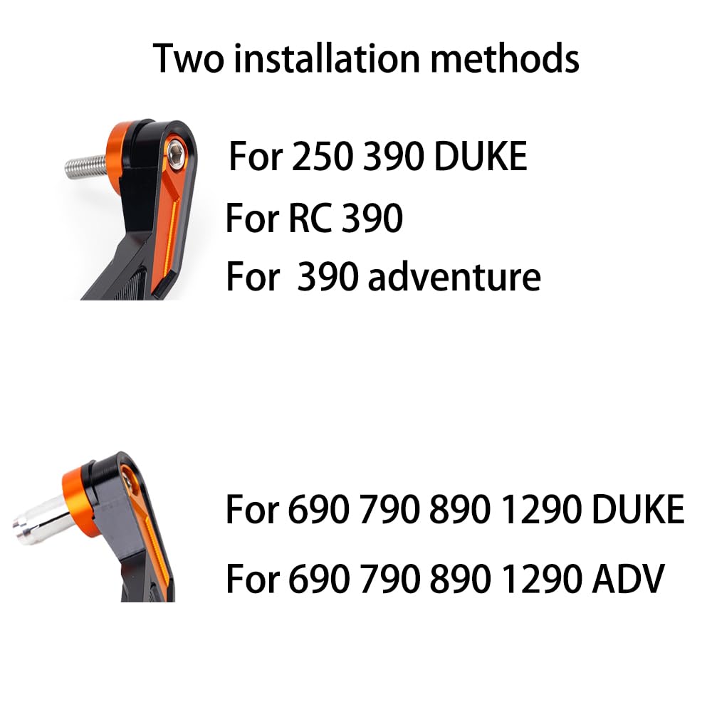 Per KTM 390 790 890 1290 Duke Adventure RC390 - Paramani per moto, protezione anticaduta del manubrio, dispositivo di protezione dei freni e della frizione