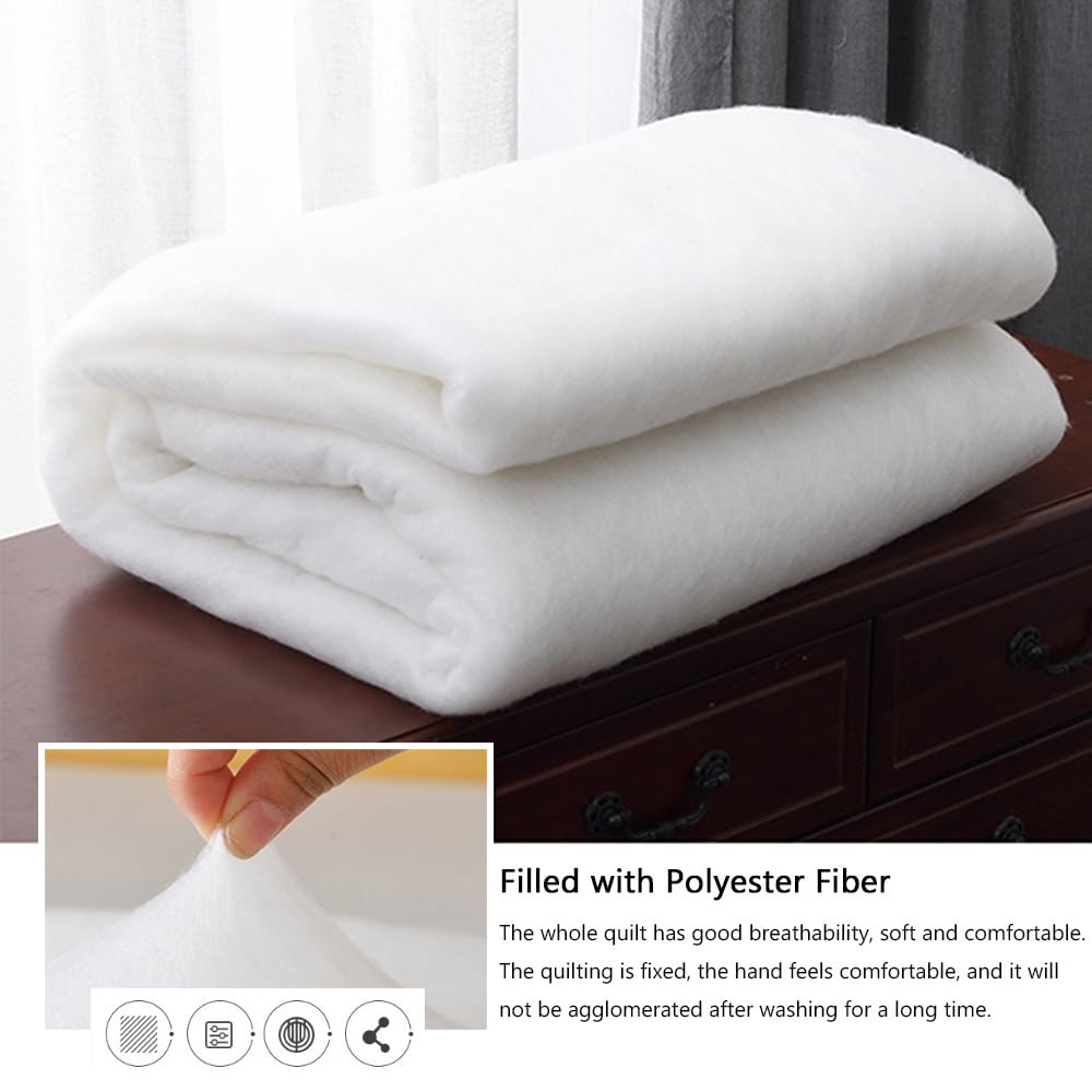 Surwin Couvre Lit Matelassé Élégance Moderne Réversible Dessus de Lit en Microfibre Ultra Douce Légère et Respirante Courtepointe Boutis Couvre Lit d'été Lavable en Machine (Violet,200x230cm)