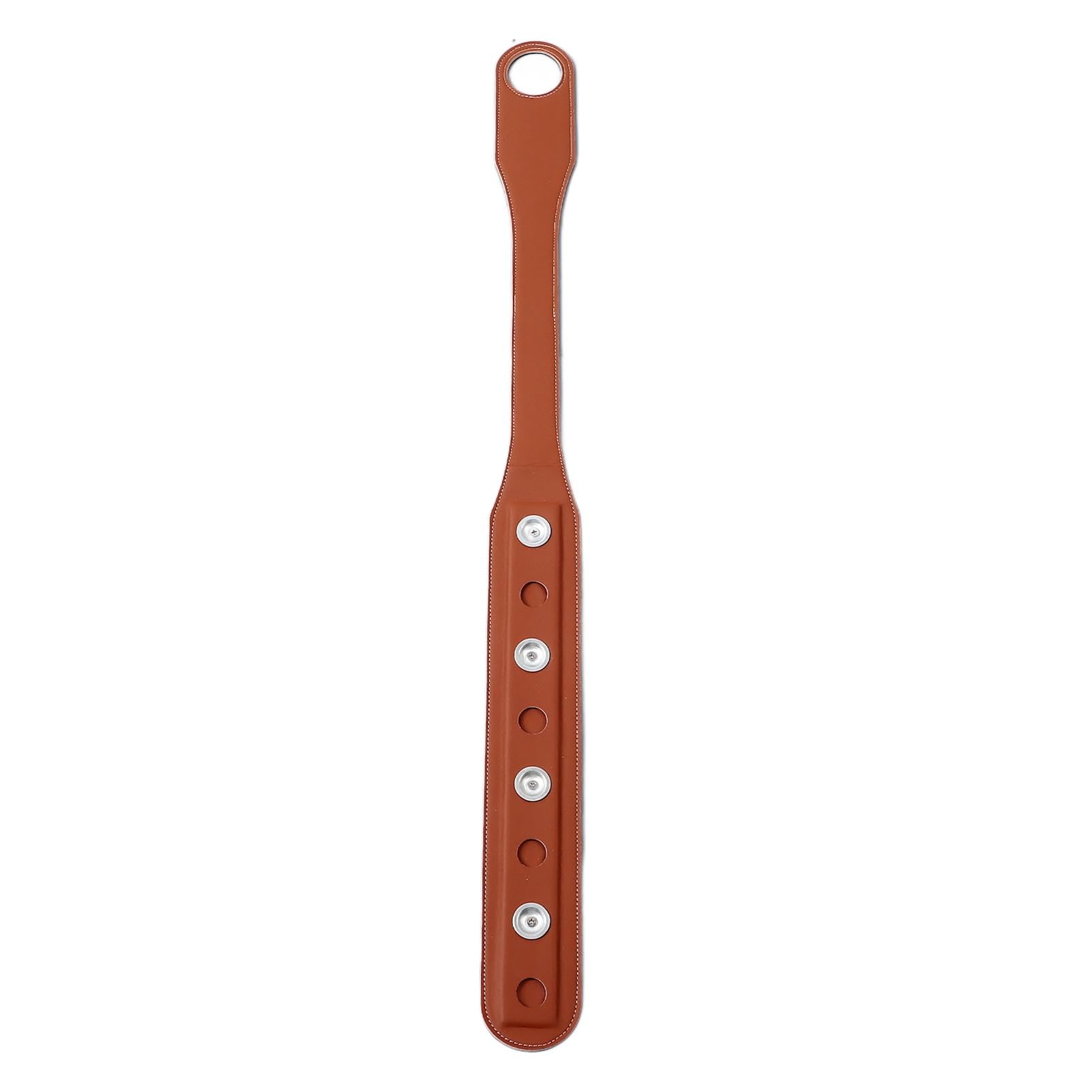 Cello-Endstifthaltergurt, Rutschfester Leder-Gurt für Cello-Stabilisierung, Verbesserte Stabilität und einfache Handhabung, Braun, für Cellisten beim Üben und Aufführen