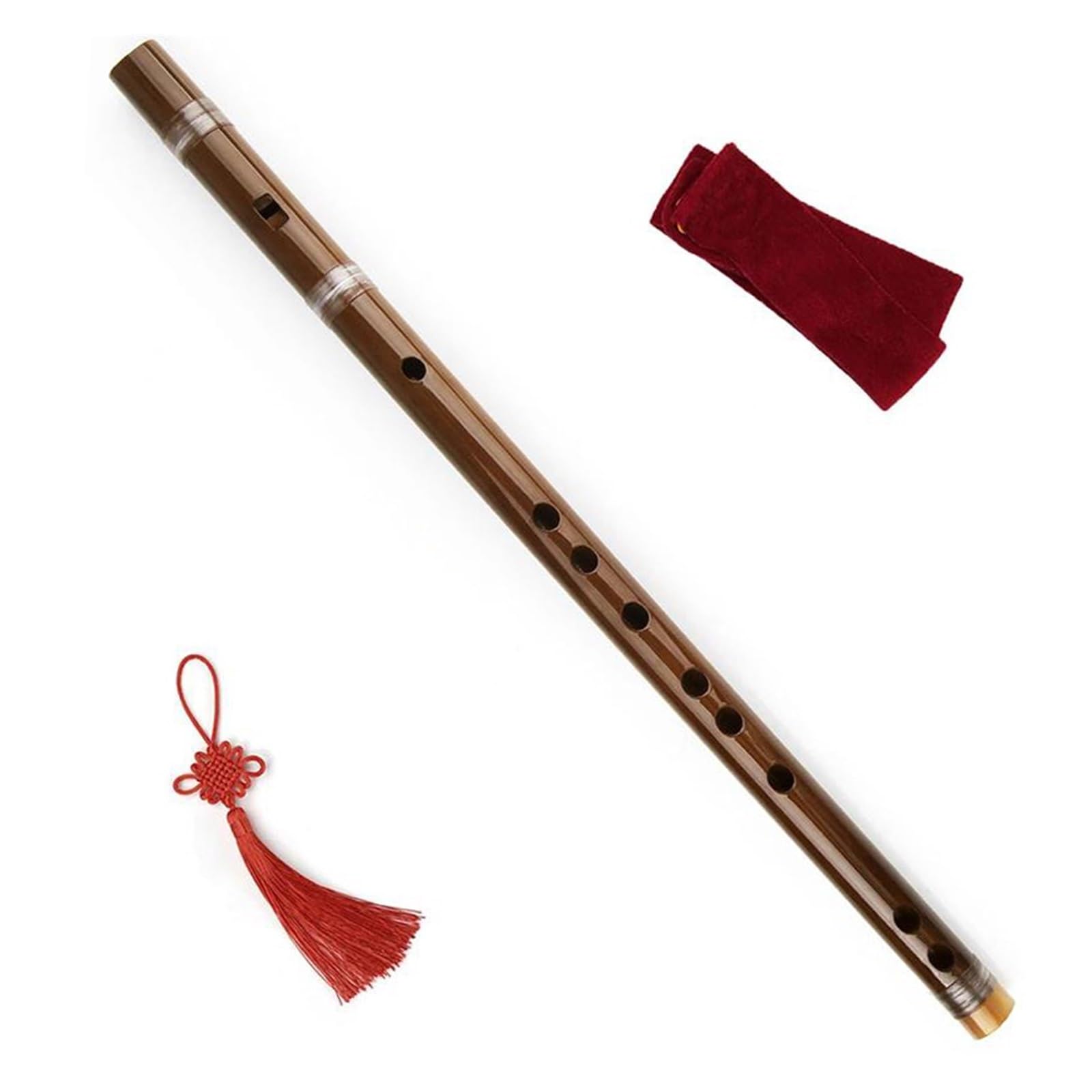 Clarinete Con Llave F Flauta De Bambú Instrumento De Viento De Madera Profesional Flauta Un Instrumento De Viento De Madera