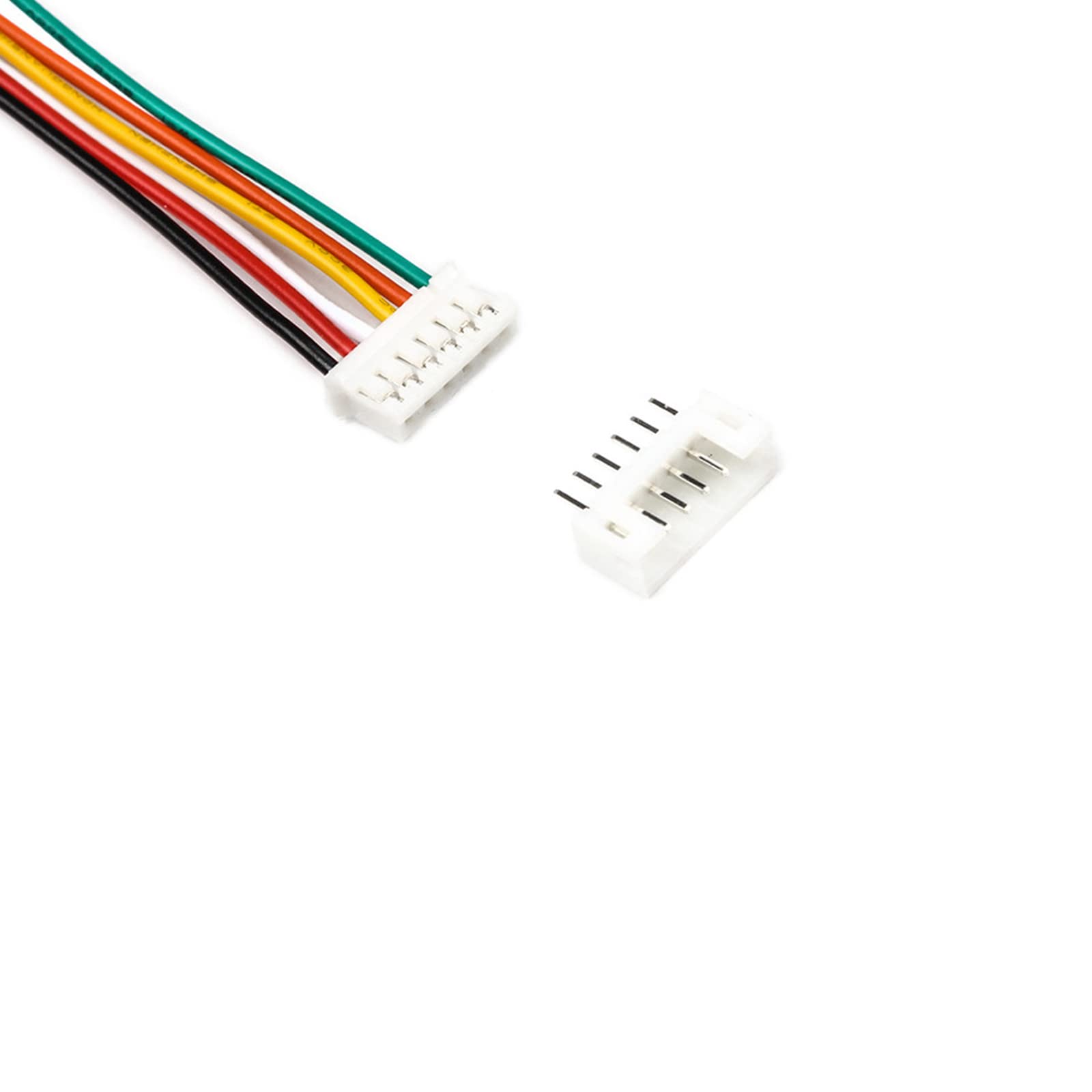 Amazon.co.jp: JST-PH 2.0mm 6ピンコネクター10組、2.0mmピッチメスと