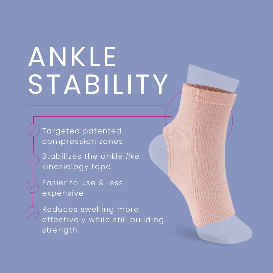 Apolla The Joule Compression Barefoot Socks for Men and Women, 20-30 mmHg, As Seen on Shark Tank, Arch Support, 1 pair image 2