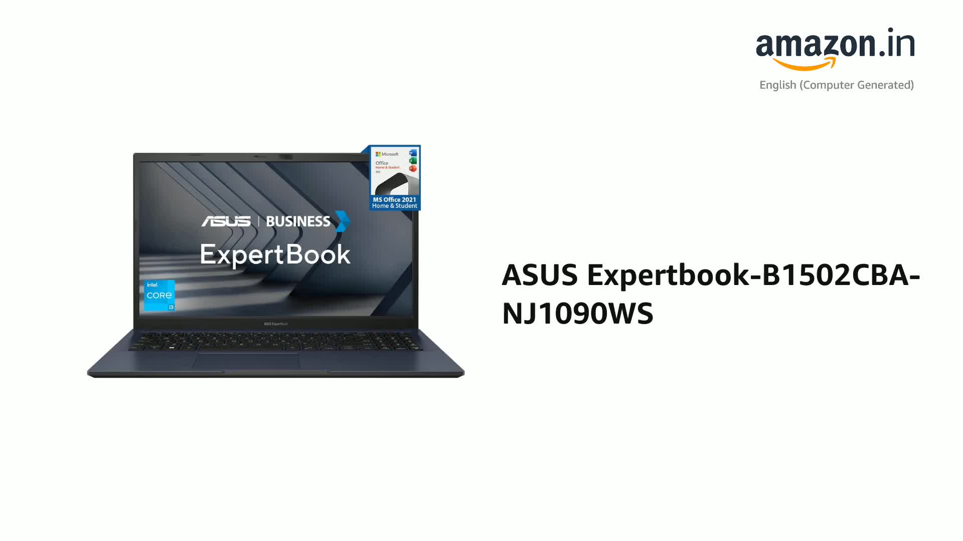 Amazon.in: Buy ASUS Windows 11 Home Intel Expertbook-B1502CBA