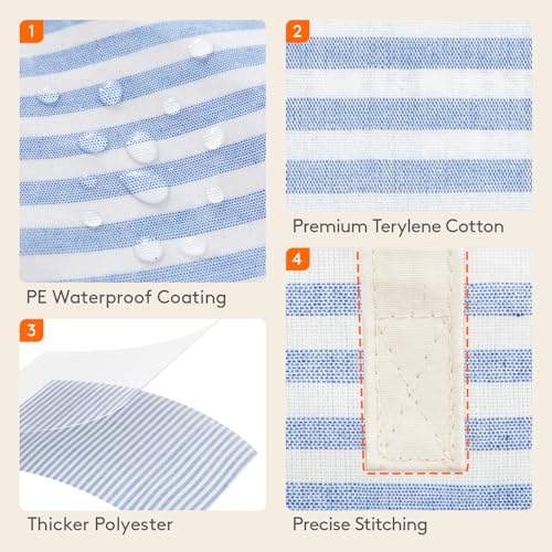 Image of Lifewit 75L Large Collapsible Laundry Hamper, Tall Foldable Dirty Clothes Baskets Waterproof, Freestanding Design with Easy Carry Handles in Dorm Bedroom Bathroom College, Dark Blue