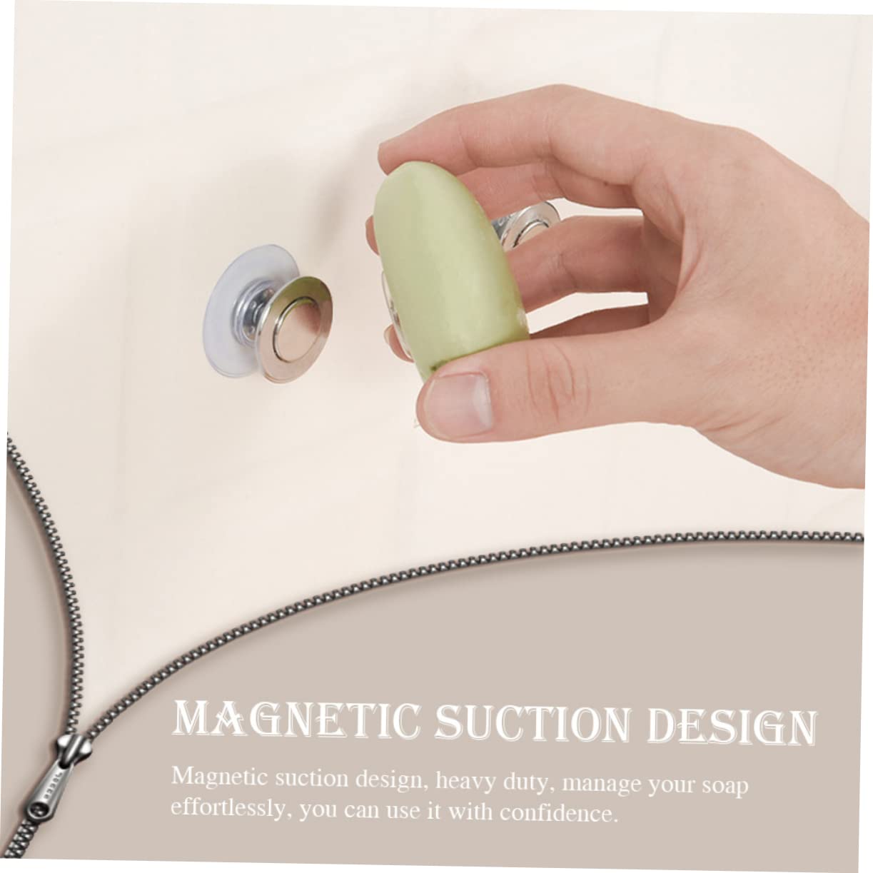 IMIKEYA 4sätze Wandmontierter Seifenhalter Aus Edelstahl Magnetischer Seifenablage Edelstahl Rostfrei Für Bad Küche Für Handtuchhalterung Badezimmerorganisation