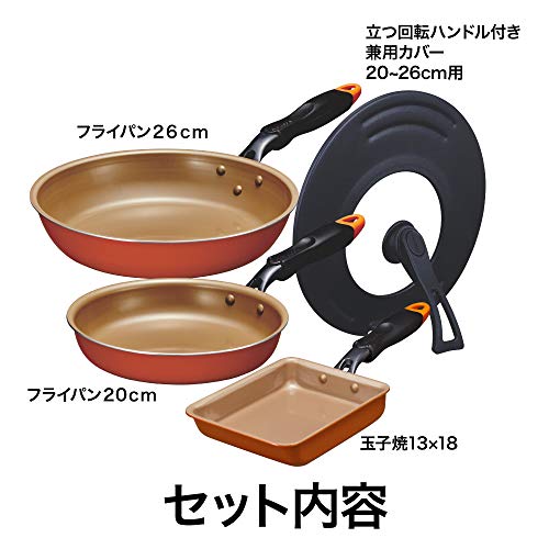 【Amazon.co.jp限定】 エバークック フライパンセット 4点セ