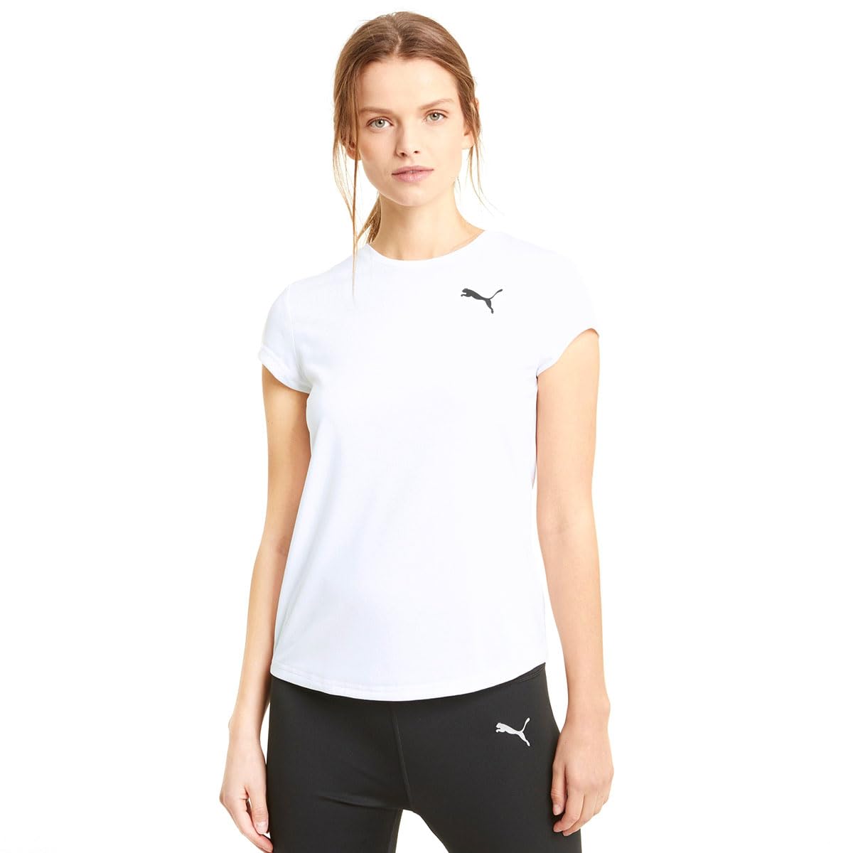 Active Women's Tee Kadın T-shirt, Puma Black, M
