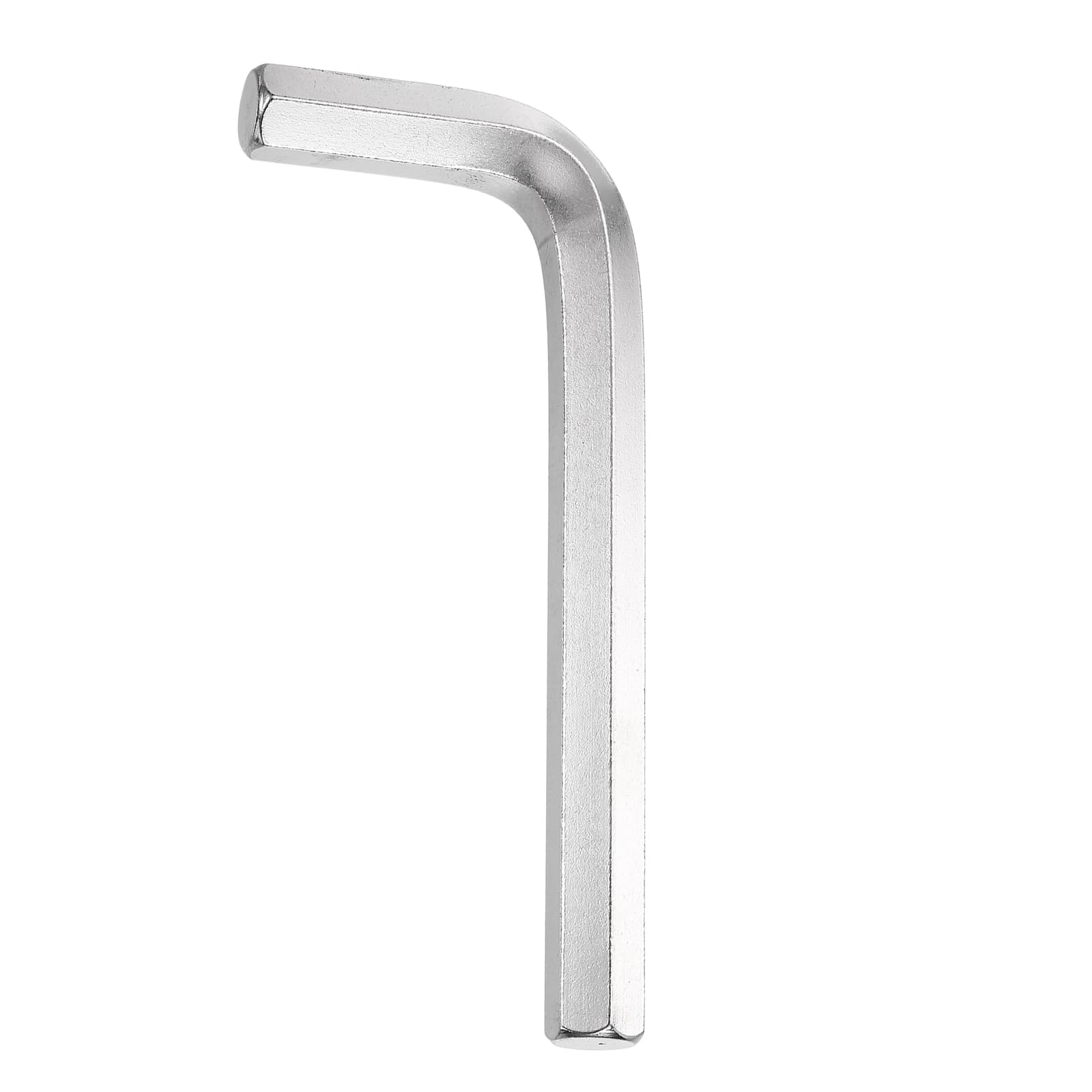 sourcing map Hex Key Wrench 14mm Cr-V Steel L-Shape Hexagon Metric Wrenches Repairing Tool for Home DIY Bike Motorcycle Repair, Silver
