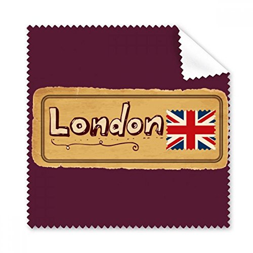 Chiffon de nettoyage Union Jack pour lunettes et écrans de téléphone portable 5 pièces