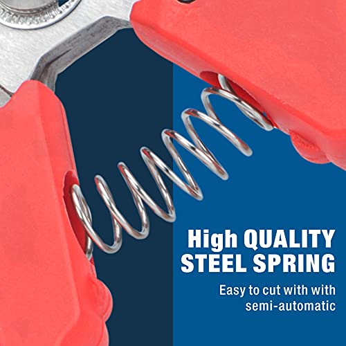 Icrimp 6.5-Inch Wire Cable Cutter,Shear Cutter,Electronics Cutter For Aluminum, Copper And Communication Cable #TOP3