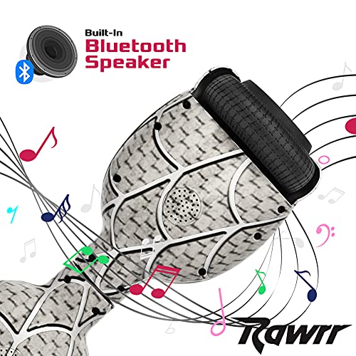 Rawrr Hoverboard With Led Wheel Lights And Bluetooth Speaker For Kids And Adults, Electric Self Balancing Scooters Hoverboards For Girls And Boys, Hover Board With Unique Pattern #TOP5