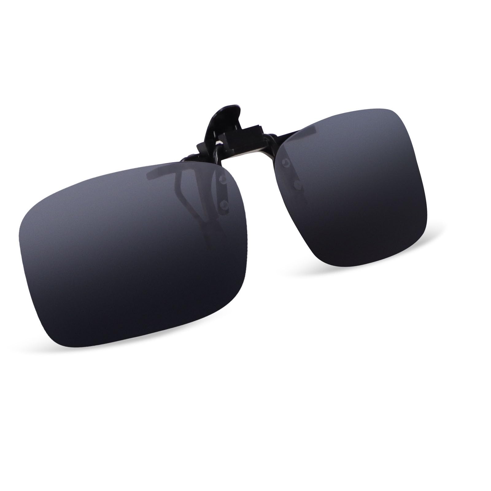 Clip-on Sunglasses, Polarized Outdoor Sunglasses for Men and Women, Flip-up Sun Glasses with UV400 Protection