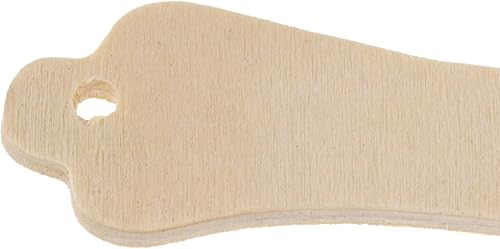 Miniatura 6 de Espejo de mano de madera natural sin terminar de 10 piezas para niños DIY Juguetes hechos a mano Artesanía - Corazón