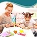 AIMI Assorted Colors Bulk for Kids School Supplies A4 Copy Paper Construction Paper Preschool Classroom Supplies Elementary Great for Arts Painting Coloring Drawing Crafts (100)