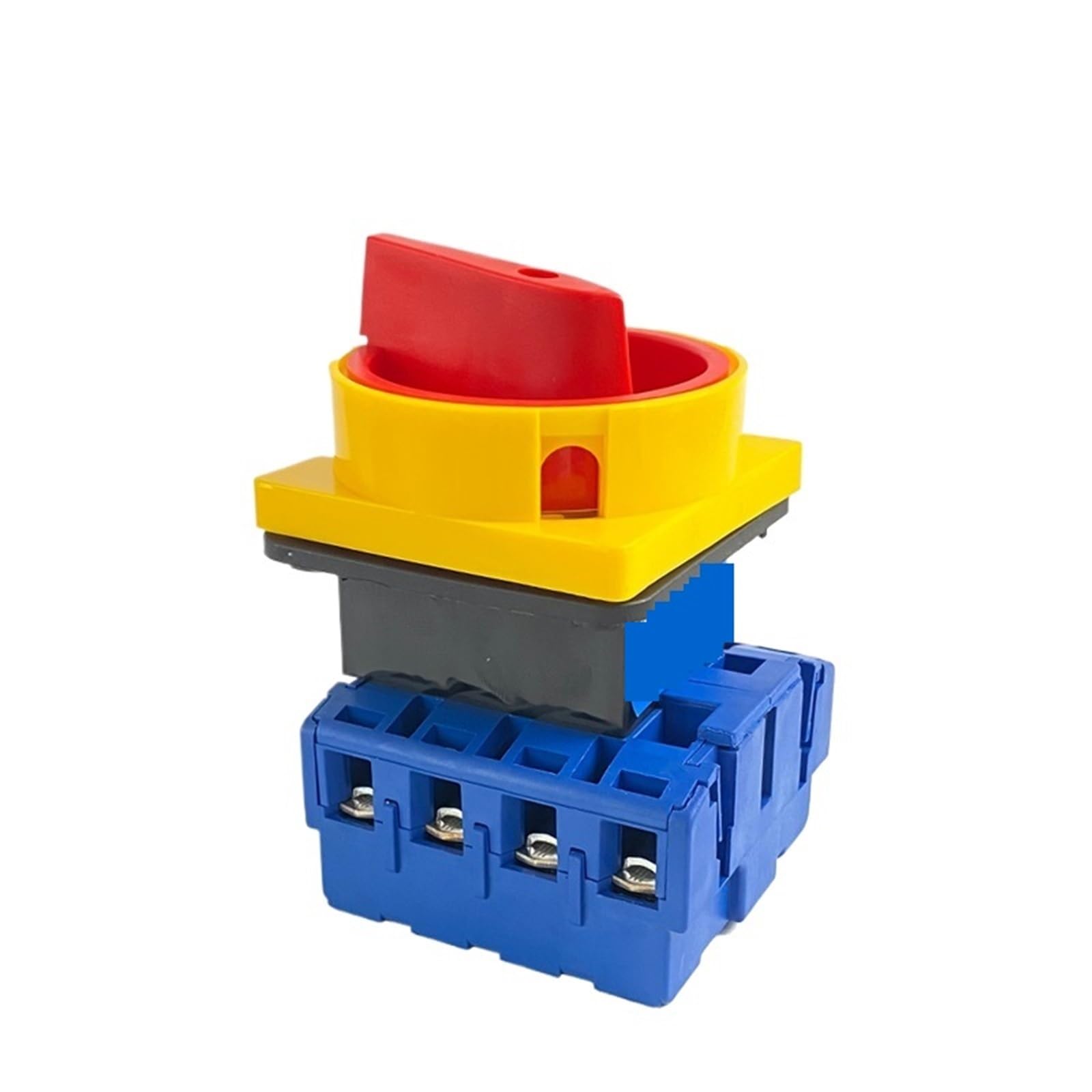 1 interruptor seccionador de carga con panel de candado 63A 4 fases 2 posiciones encendido-apagado interruptor rotatorio de cambio YMD11-63A/4P