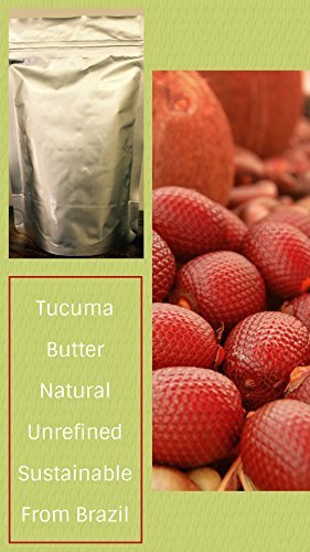 Tucuma Butter (8 Oz) - 100% Natural - Sustainable Product - Extraction: Cold Pressed