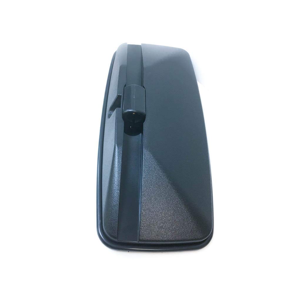 Outside View Door Mirror RH Compatible with ISUZU NPR NPR-HD NQR NRR GMC Chevrolet W3500 W4500 W5500 Truck 2008-2024 Black Passenger Side