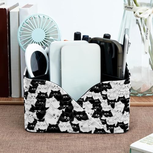 Pot à stylos avec 4 compartiments pour un rangement de bureau impeccable